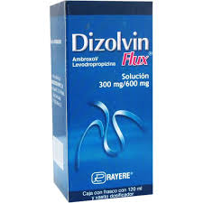Dizolvin Flux jarabe Ambroxol/Levodropropizina 120ml.