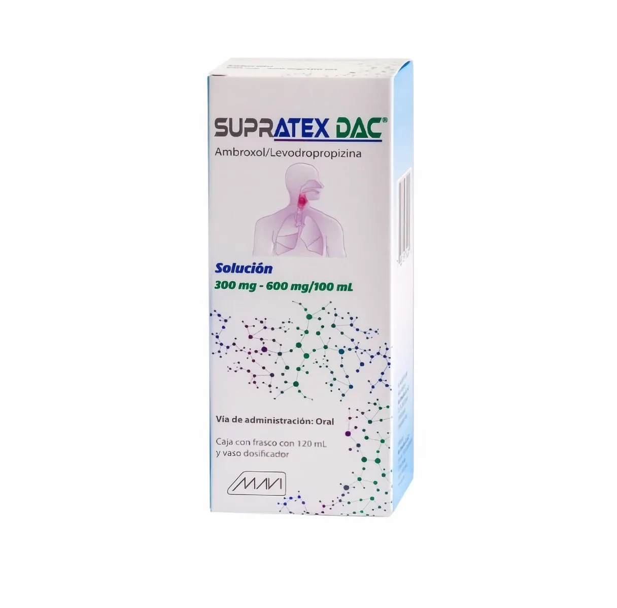 Supratex DAC jarabe Ambroxol/Levodropropizina 120ml