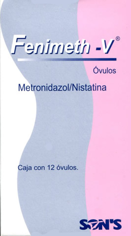 Fenimeth -V 12 Ovulos Metronidazol/Nistatina