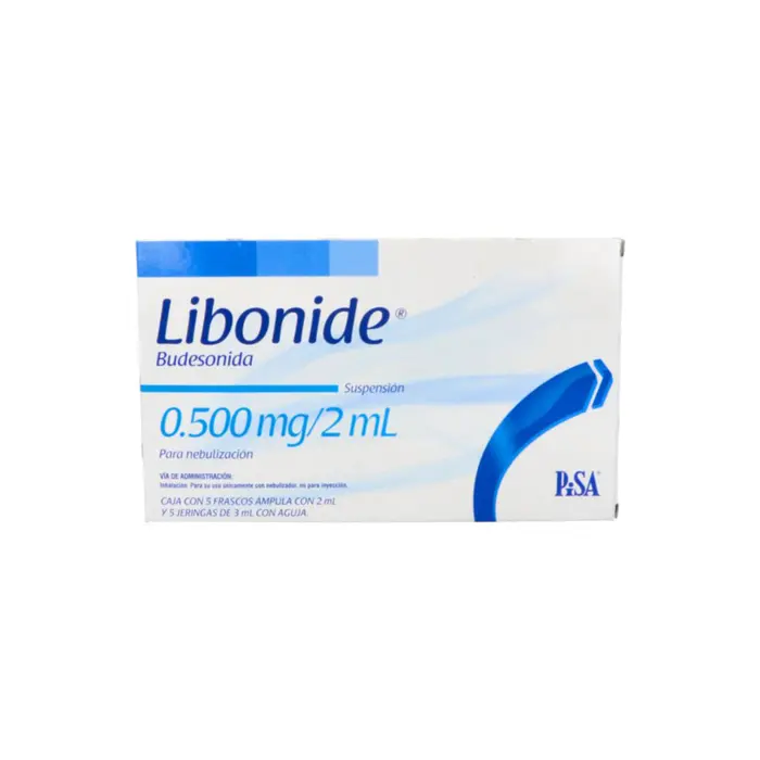 Libonide 0.500 mg/2 ml budesonida 5 ampulas