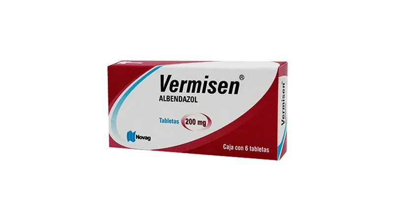 Vermisen 200mg 6 tabletas Albendazol