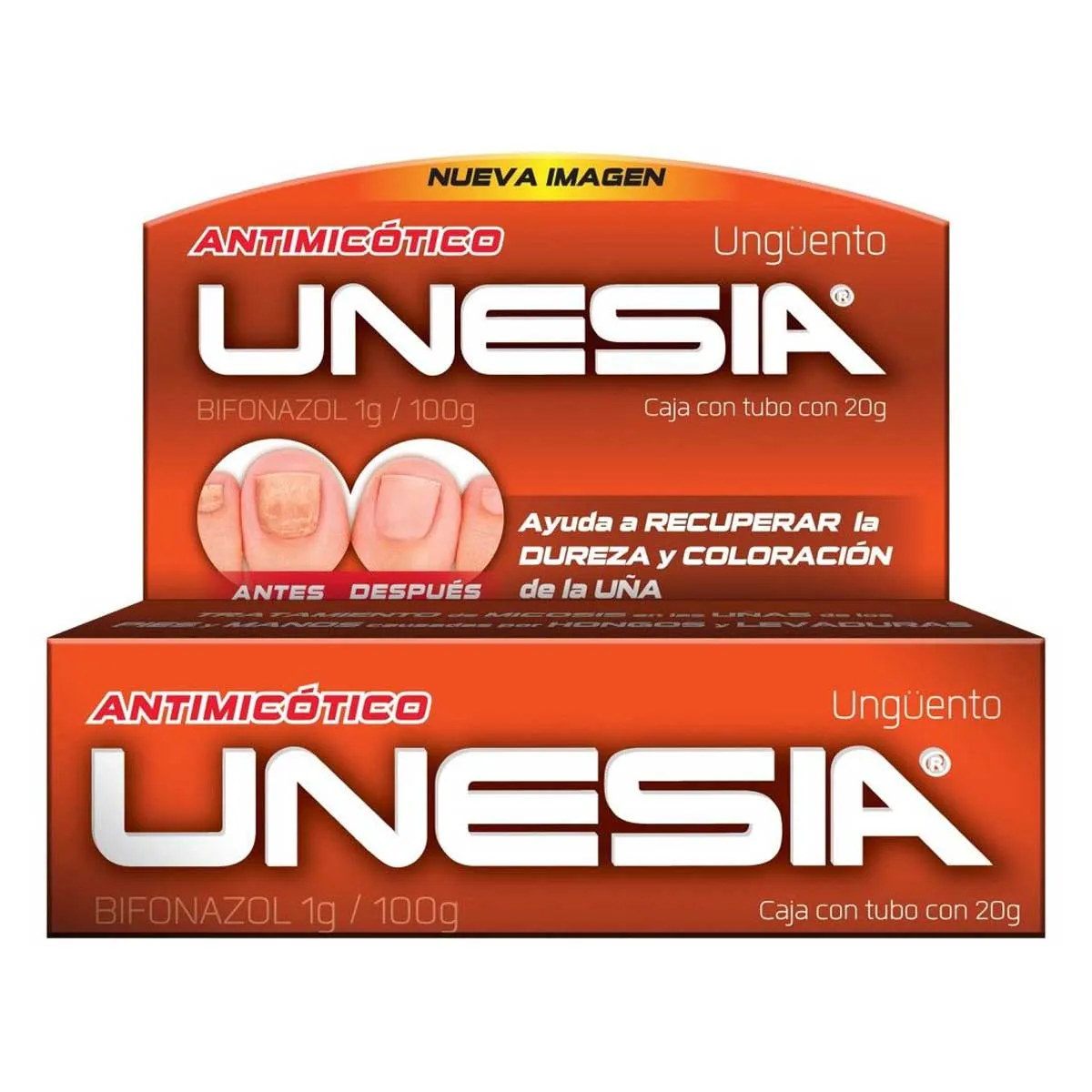 UNESIA Ungüento 20G Bifonazol 1g