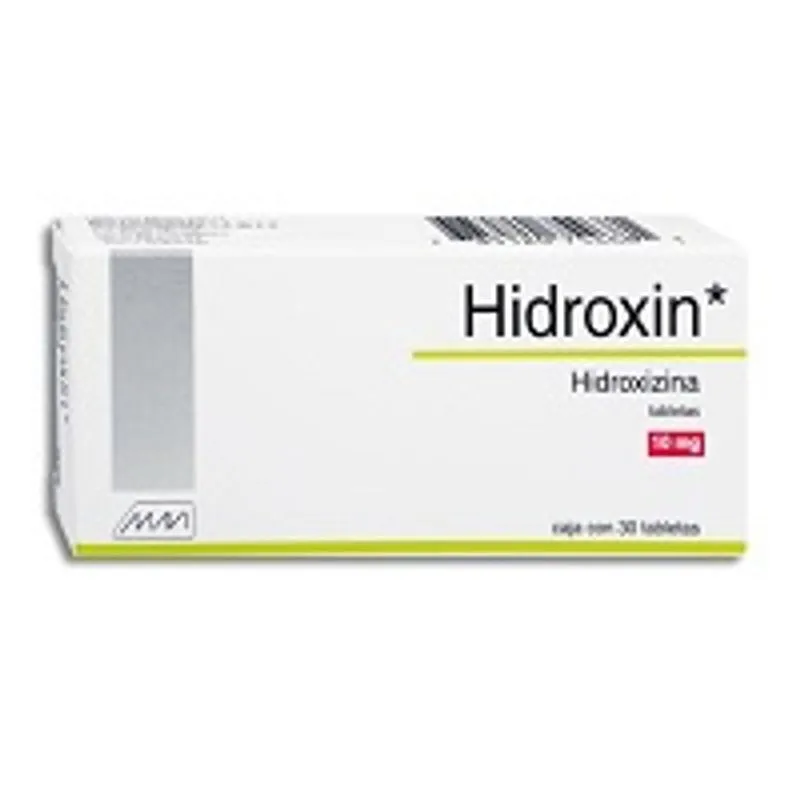 Hidroxin 10 mg 30 tabletas hidroxizina