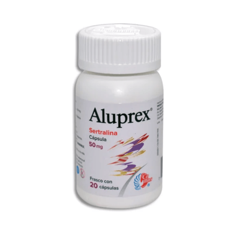 Aluprex 50mg Sertralina 20 cápsula