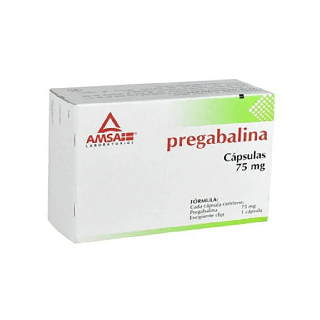 Pregabalina 75mg Cápsulas 75 mg AMSA