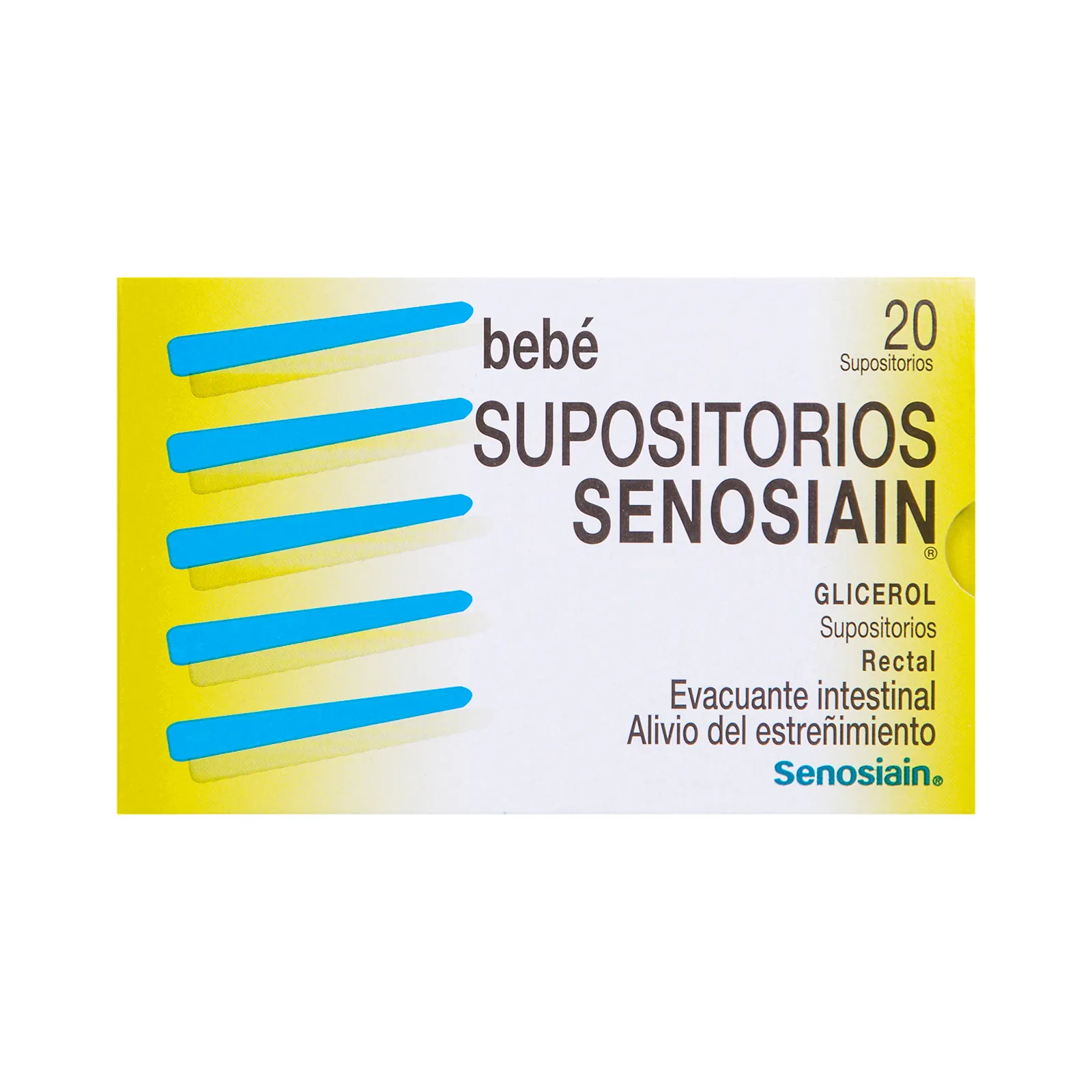 Supositorios Senosian para niño glicerol 1380mg 10 supositorios