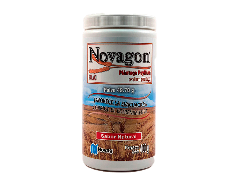 Novagon 400Gr Polvo Plantago Psyllium