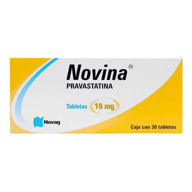 Novina 30 tabletas 10mg Pravastatina