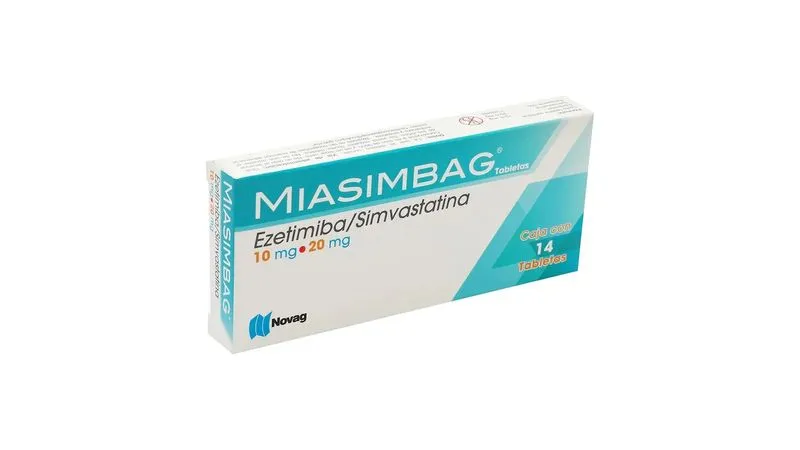 Miasimbag14 tabletas  Ezetimiba/Simvastatina10mg/20mg
