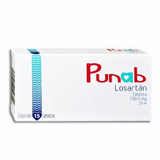 Punab Losartan 100 mg 15 tabletas