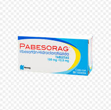 Pabesorag 150mg/12.5mg  Irbesartán/Hidroclorotiazida 28 tabletas