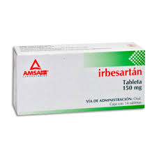 Irbesartán150 mg 14 tabletas AMSA