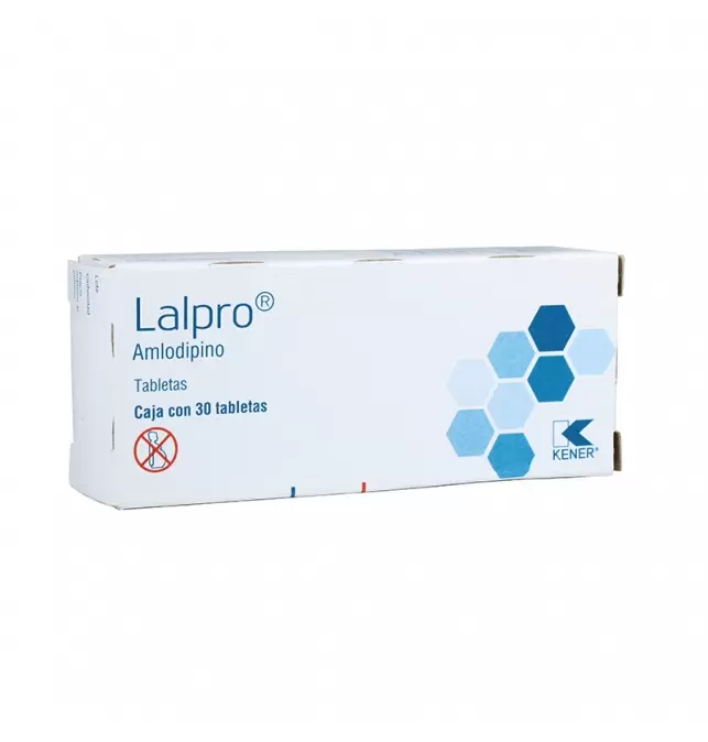 Lalpro amlodipino 5mg 30 tabletas