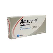 amzuvag 0.4mg tamsulosina 20 capsulas