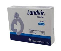 Landvir 200 mg Aciclovir 25 tabletas 