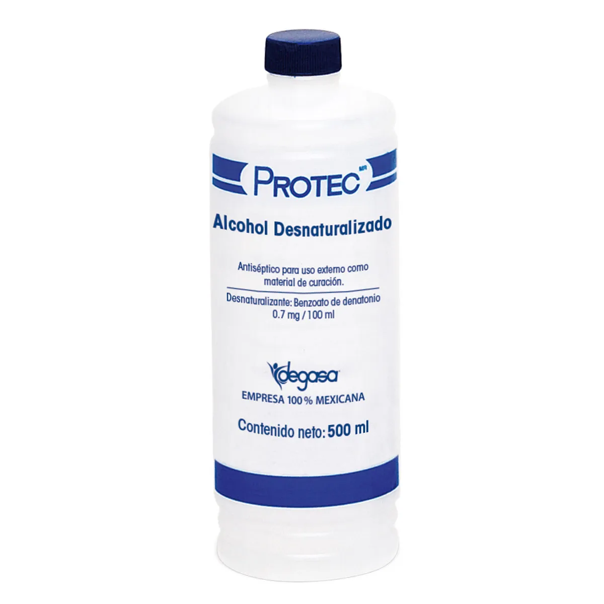 ALCOHOL DESNATURALIZADO (PROTEC) 500ML