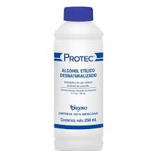  ALCOHOL ETILICO 250ML PROTEC