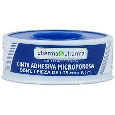 CINTA MICROPOROSA 1.25CMX9.1M 1PZA