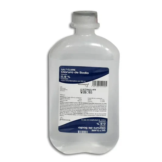 CLORURO DE Na 0.9% (NEOLPHARMA)500ML SOL