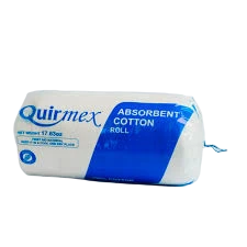 ALGODON ABSORBENTE ROLLO QUIRMEX 500G