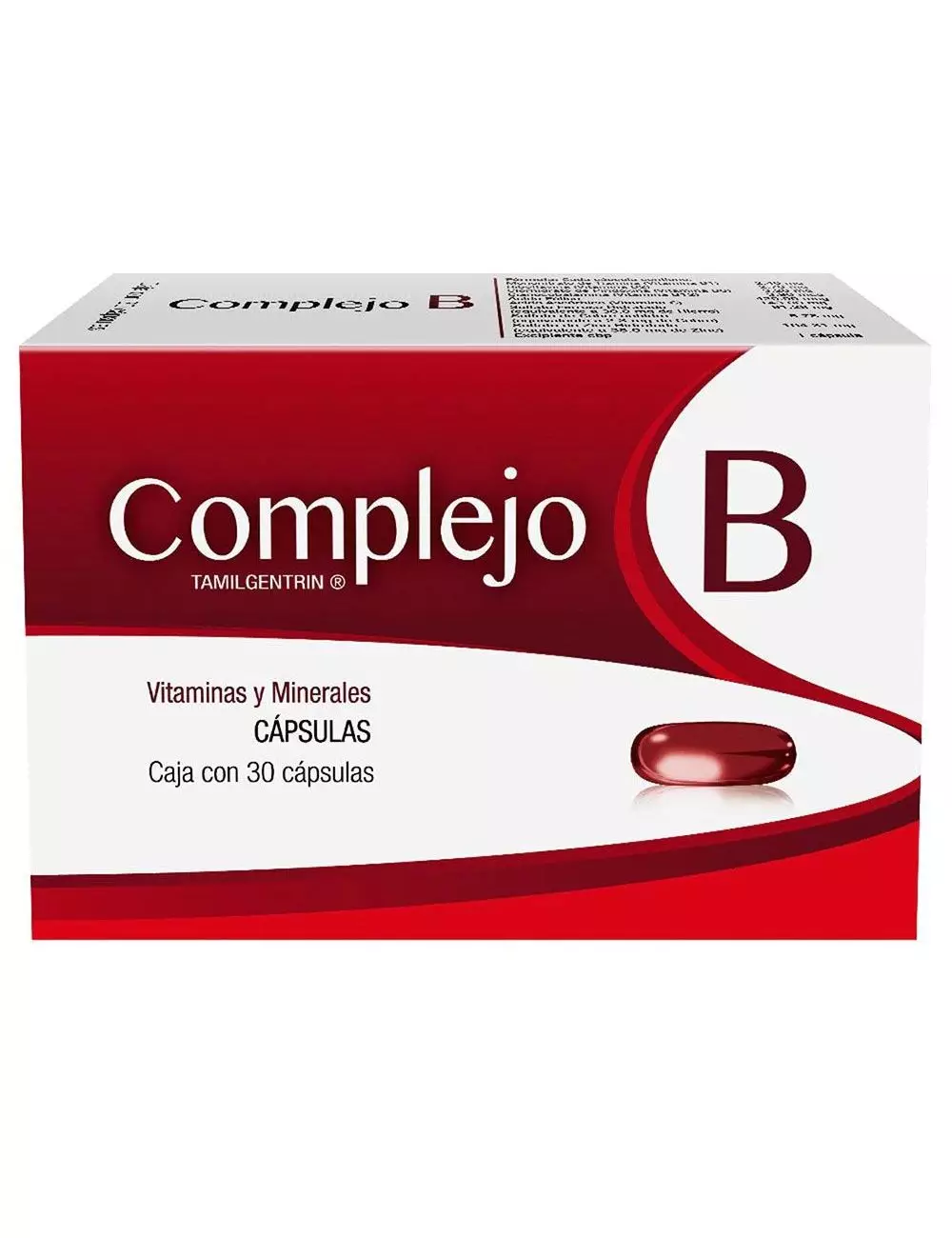 COMPLEJO B (TAMILGENTRIN) 30CAPS