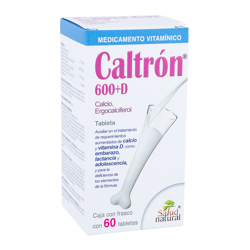 CALTRON 600 D (CALCIO/VIT E) 60TABS