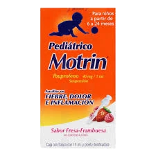 Ibuprofeno Motrin Suspención Infantil 120ml