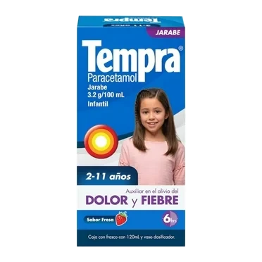 Tempra Paracetamol Jarabe Infantil 120ml
