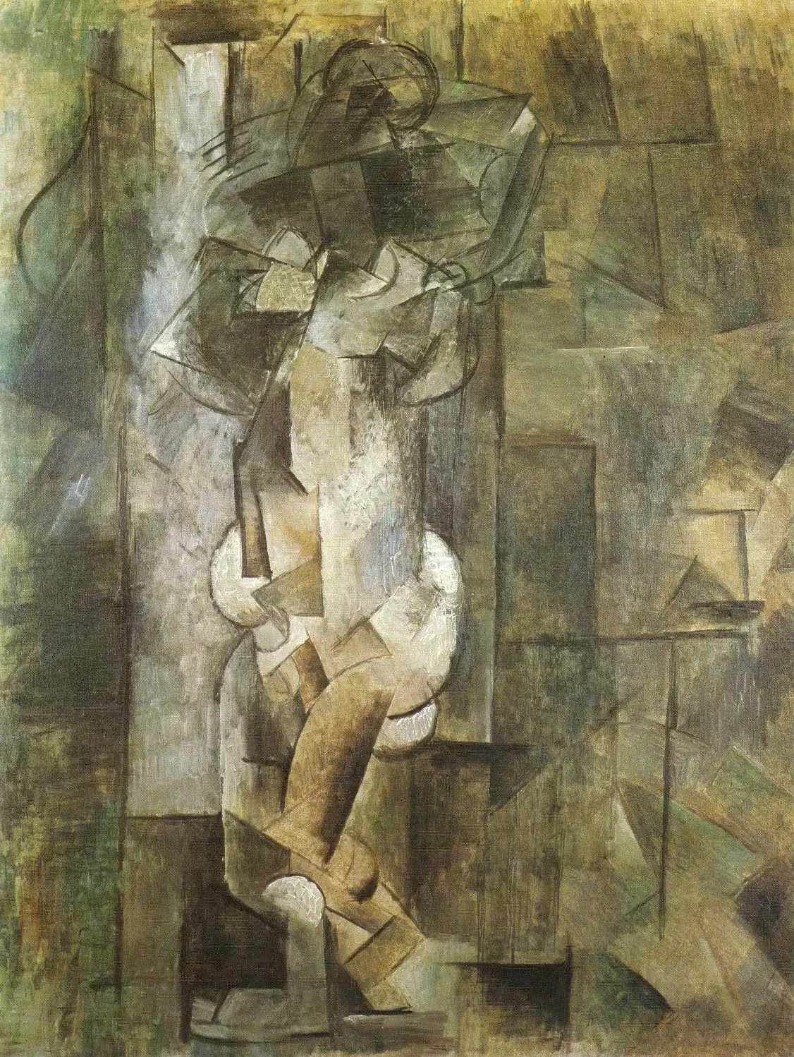 Pablo Picasso „The Nude“ – reprodukcija ant drobės
