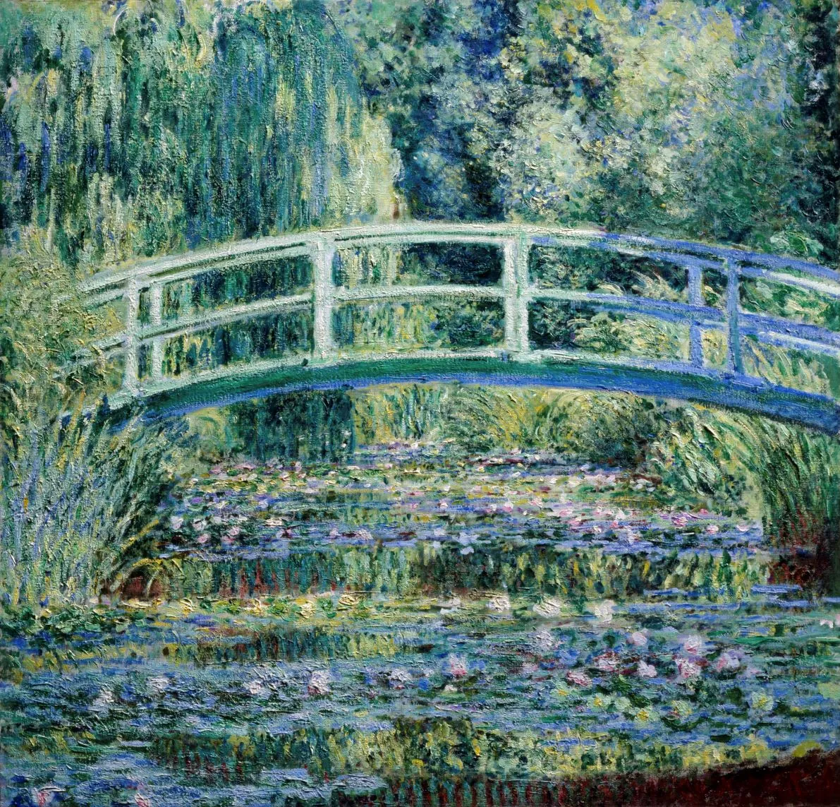 Claude Monet „Water Lilies“ – reprodukcija ant drobės