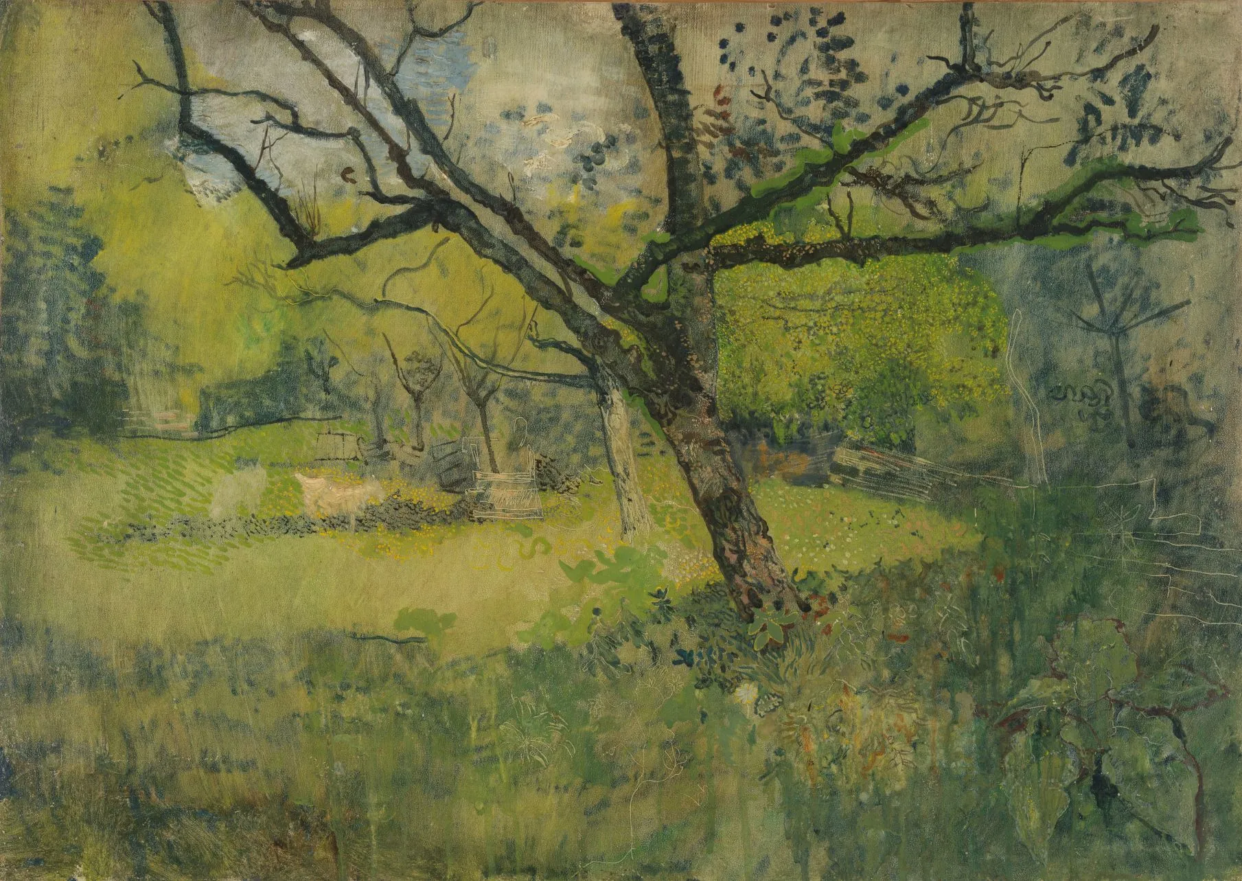 Richard Roland Holst „Orchard at Eemnes“ – paveikslas ant drobės