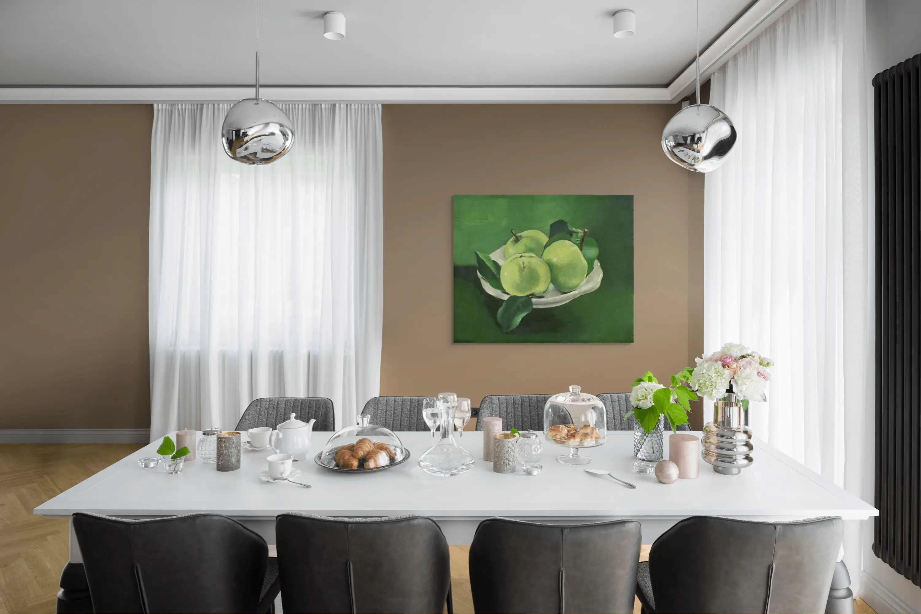 Mikuláš Galanda „Still Life with Apples“ – paveikslo reprodukcija ant drobės