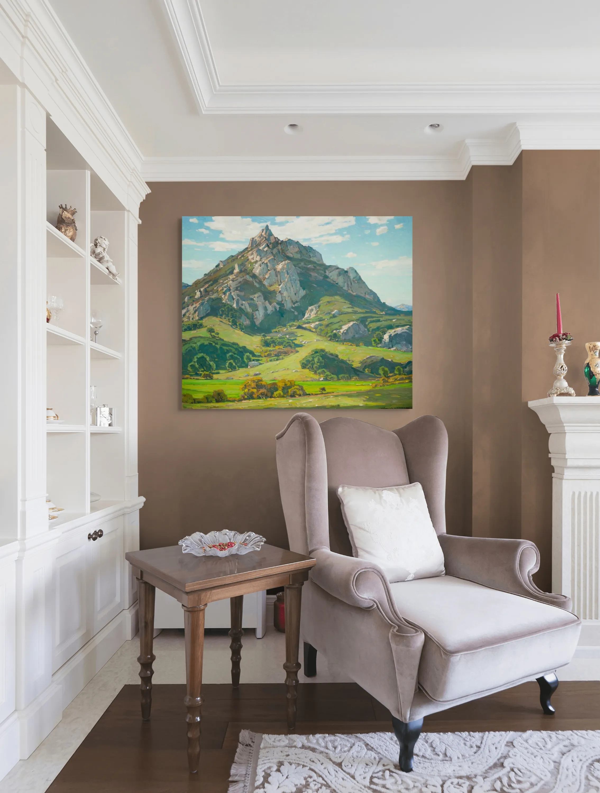 William Wendt „Where Nature’s God Hath Wrought“ – paveikslo reprodukcija ant drobės