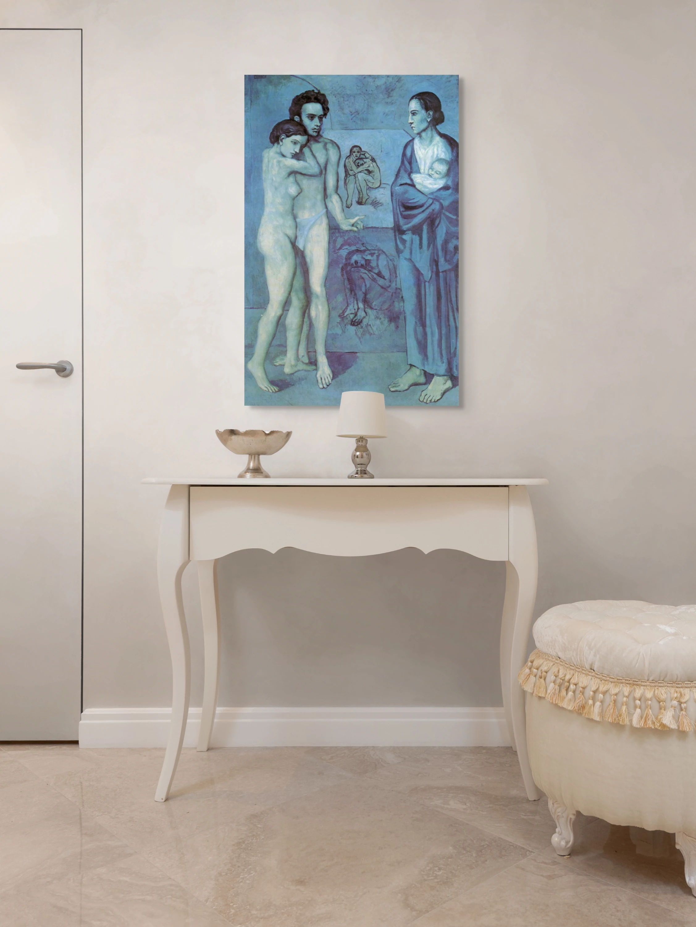 Pablo Picasso „La Vie“ – reprodukcija ant drobės