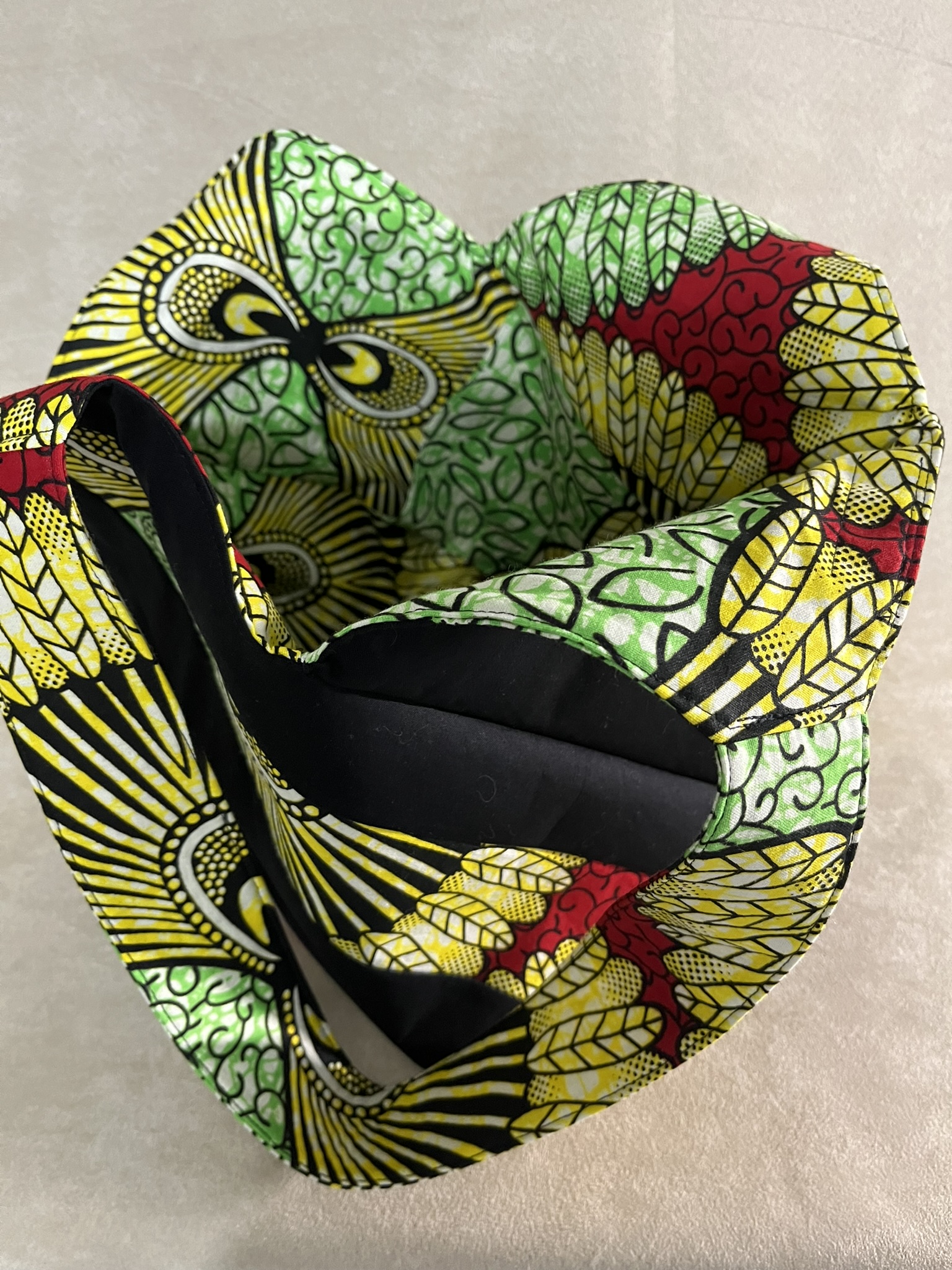 African-inspired Tote, Reversible