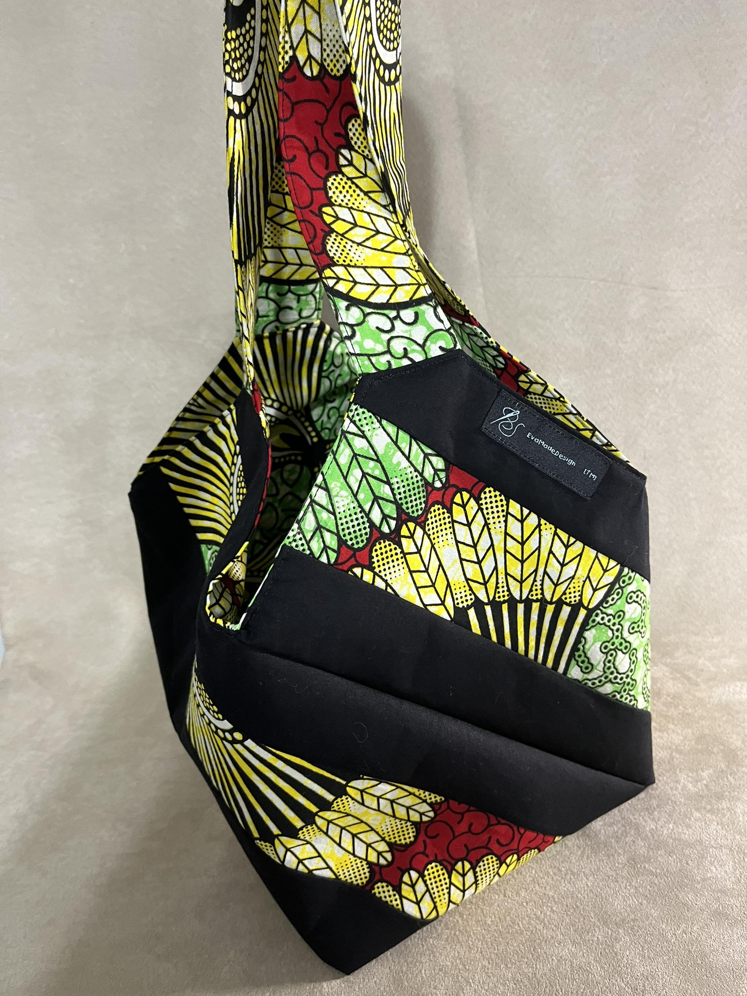 African-inspired Tote, Reversible