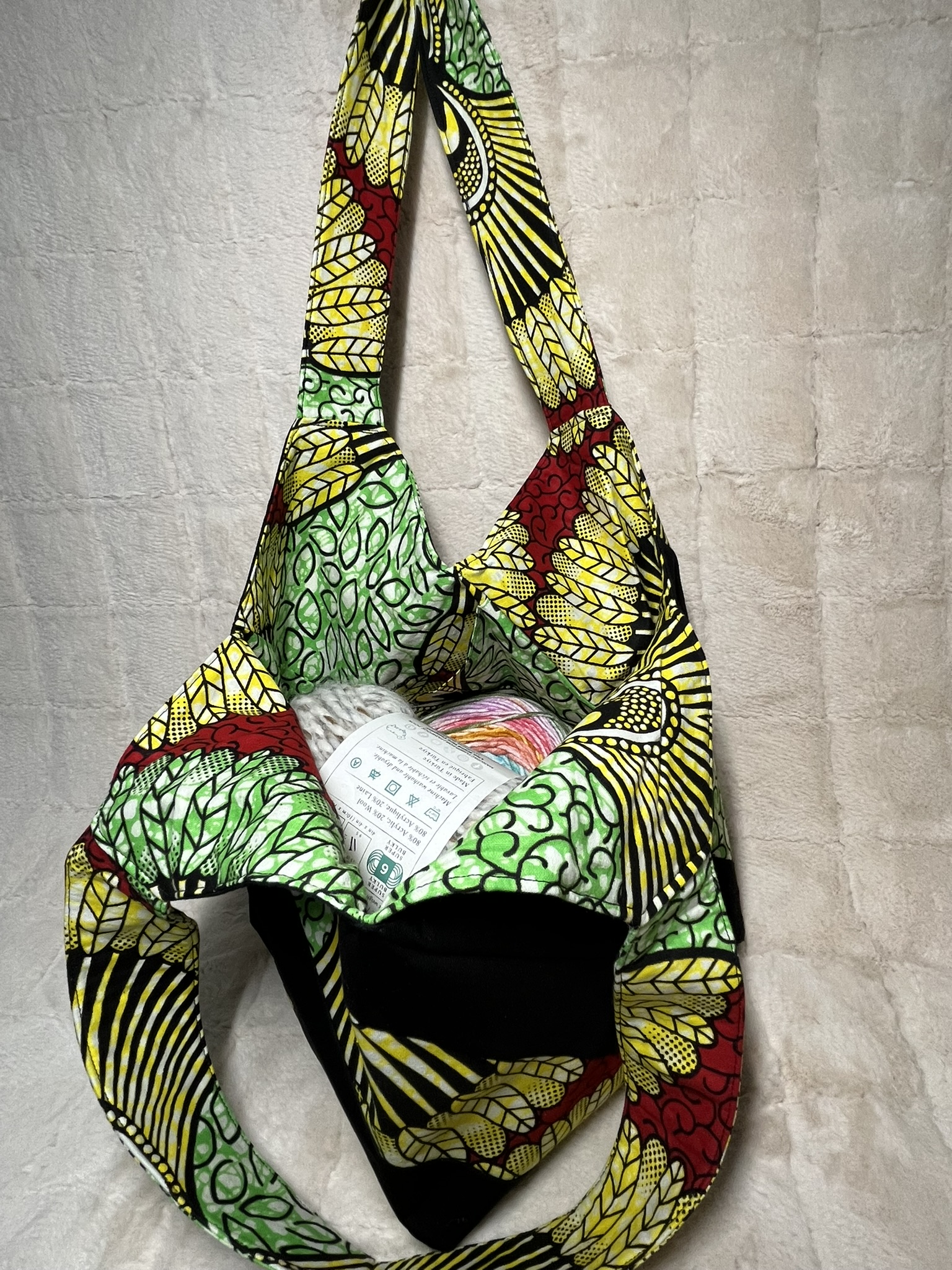 African-inspired Tote, Reversible