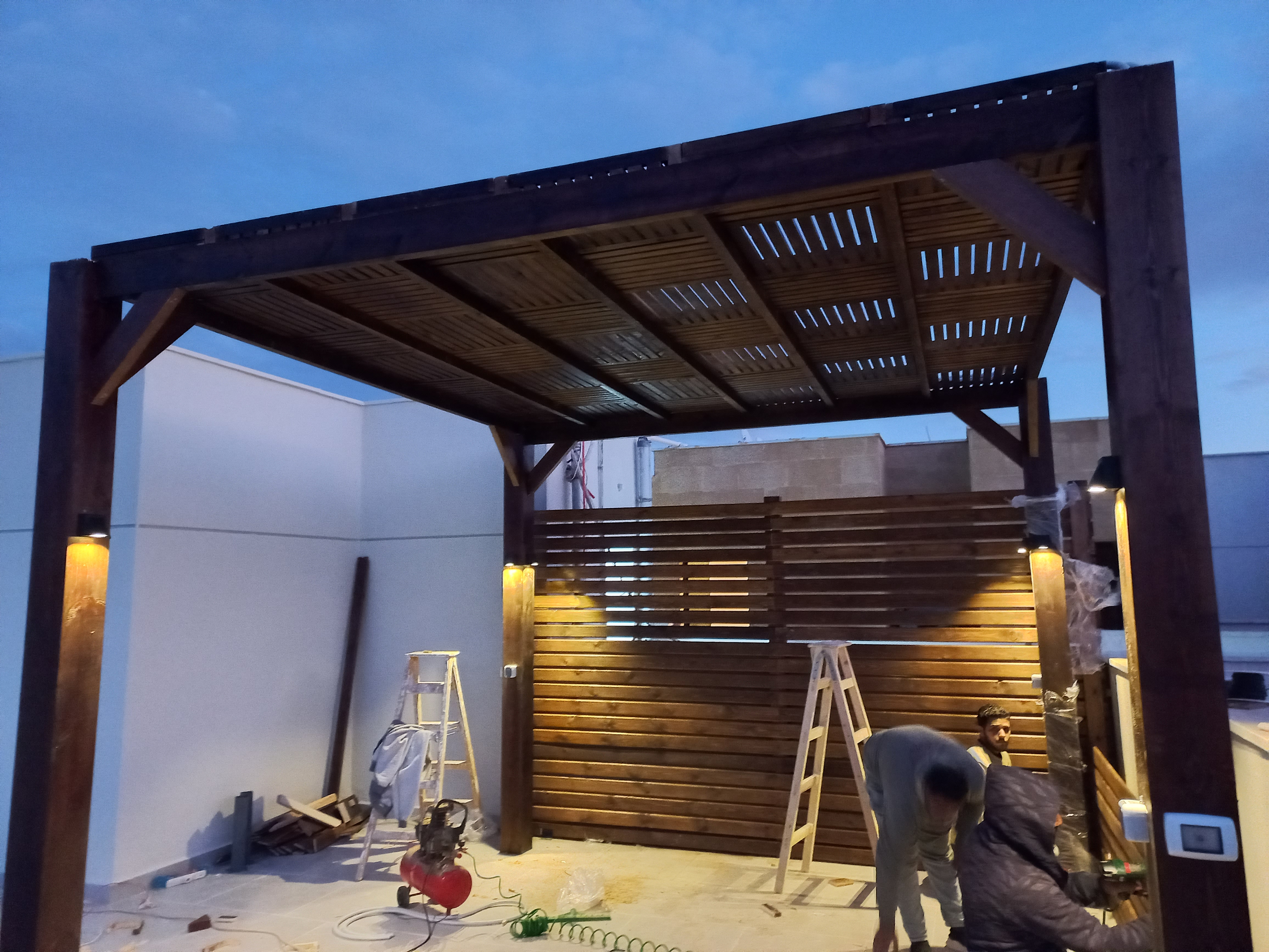 Outdoor Wooden Pergola