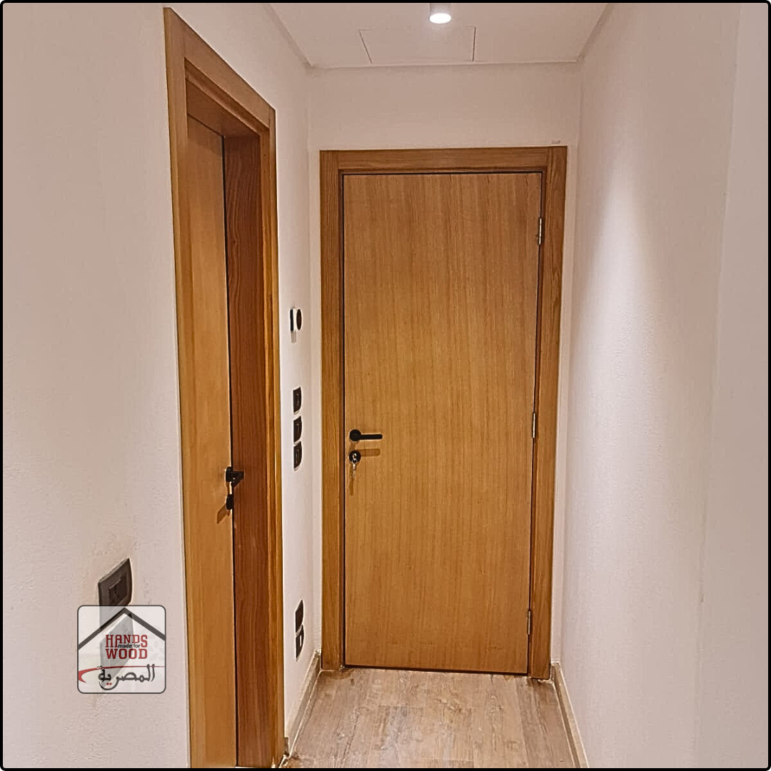 باب – النوع الثاني – قشرة أرو طولية / Door – Type 2 – Straight Oak Veneer