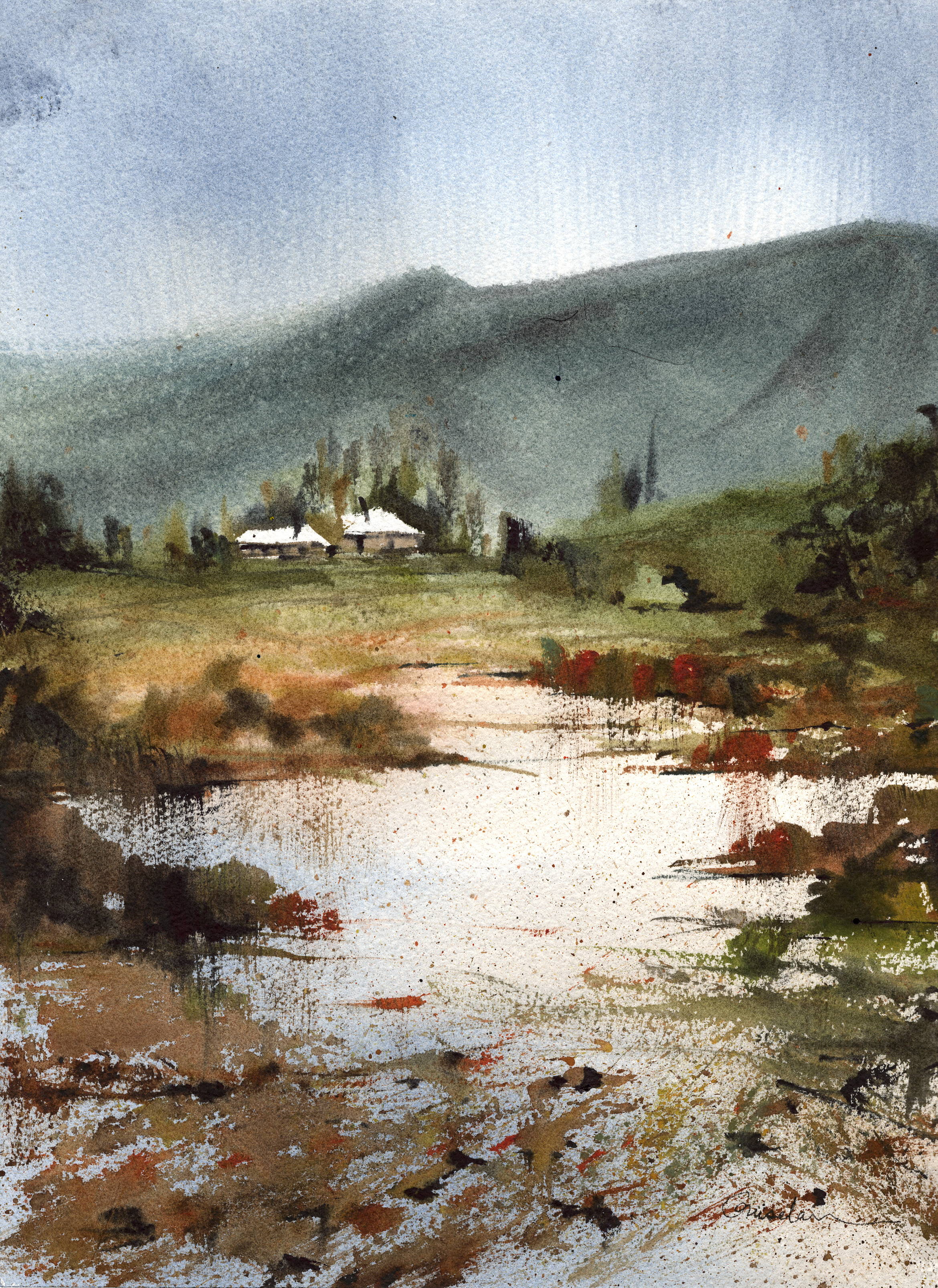 Entre la pluie et le beau temps