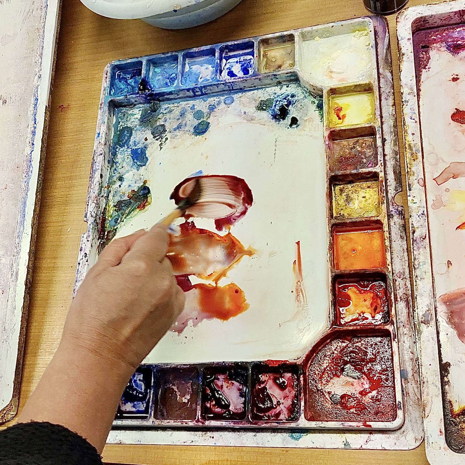 Séance d'aquarelle privée