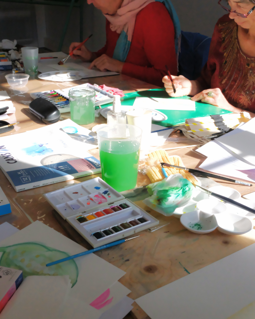 Pack 5 séances d'aquarelle