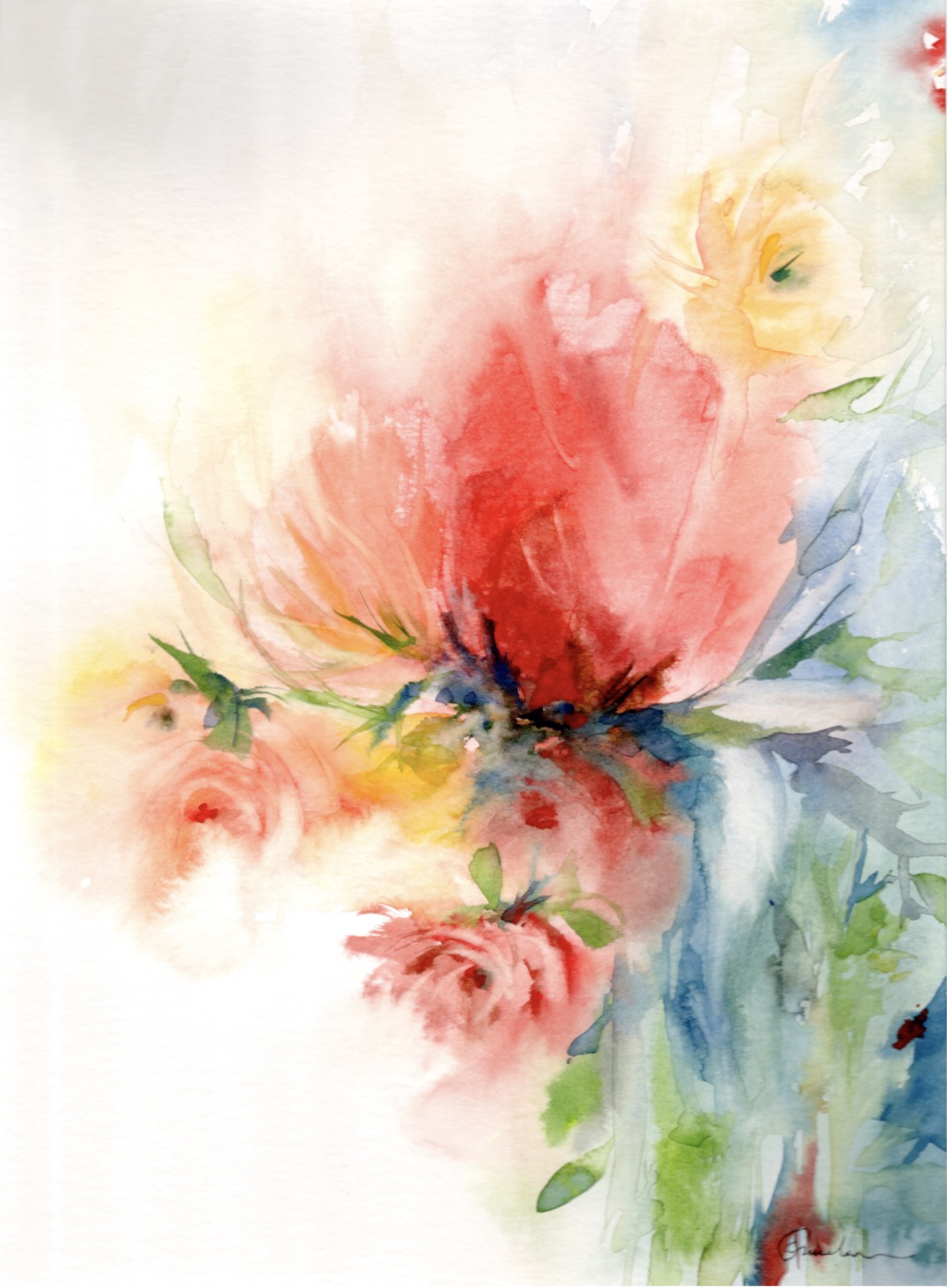 Le rosier de Jeanine