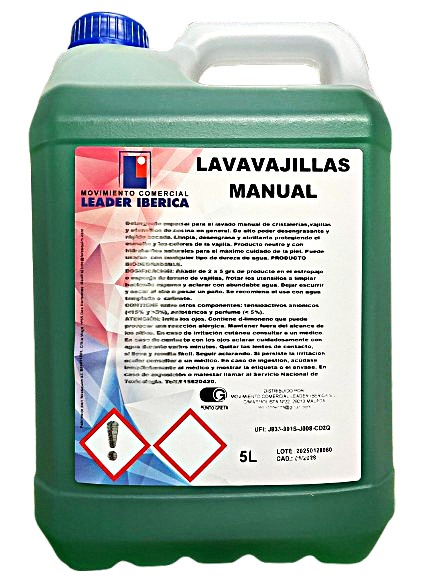 Lavavajillas Manual 5 L