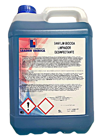 Sanylim Biocida Limpiador Desinfectante 5 L