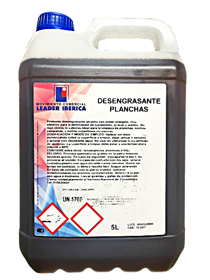 Desengrasante Plancha 5 L