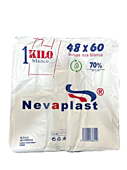Bolsa Asa 48x60 Blanca 