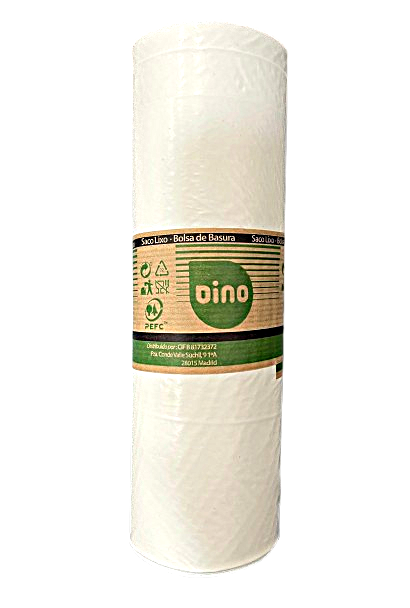 Bolsa Basura 85x105 Dino Blanca