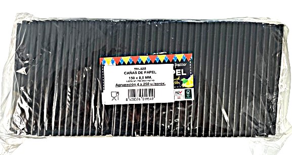 Sorbete Papel Negro 15x0.8 Mojito 1000U