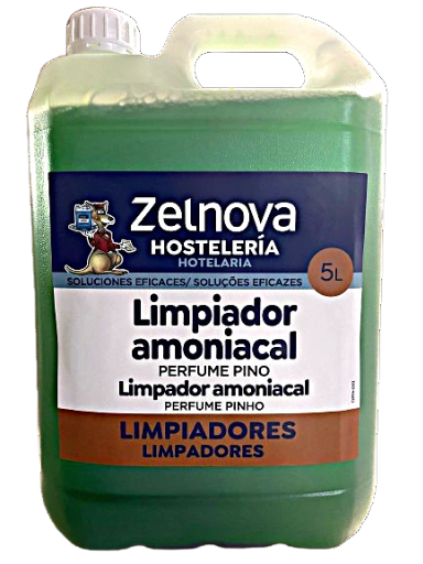 Limpiador Amoniacal Zelnova 5 L